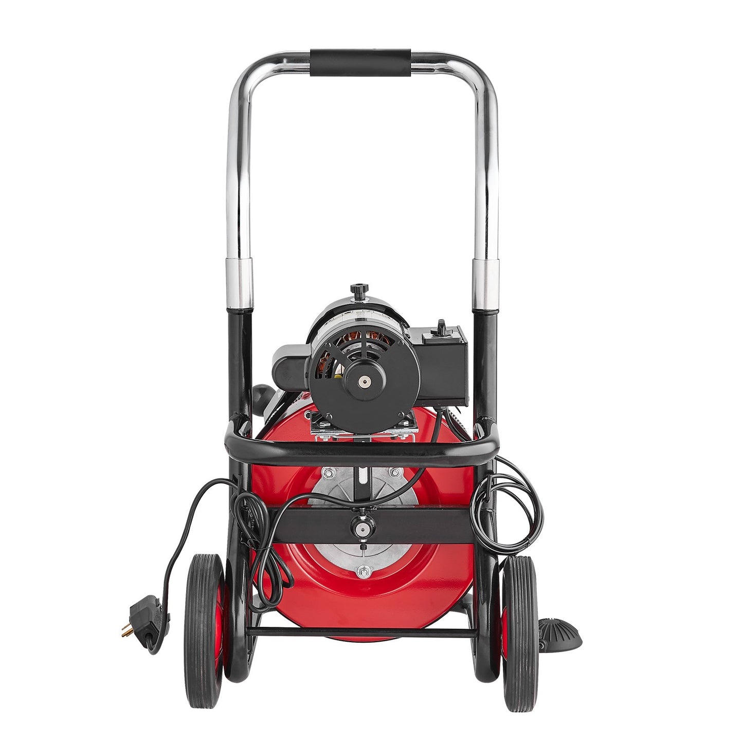 Drain Cleaning Machine Electric Drain Auger 100FT x 1/2 In Auto Feed