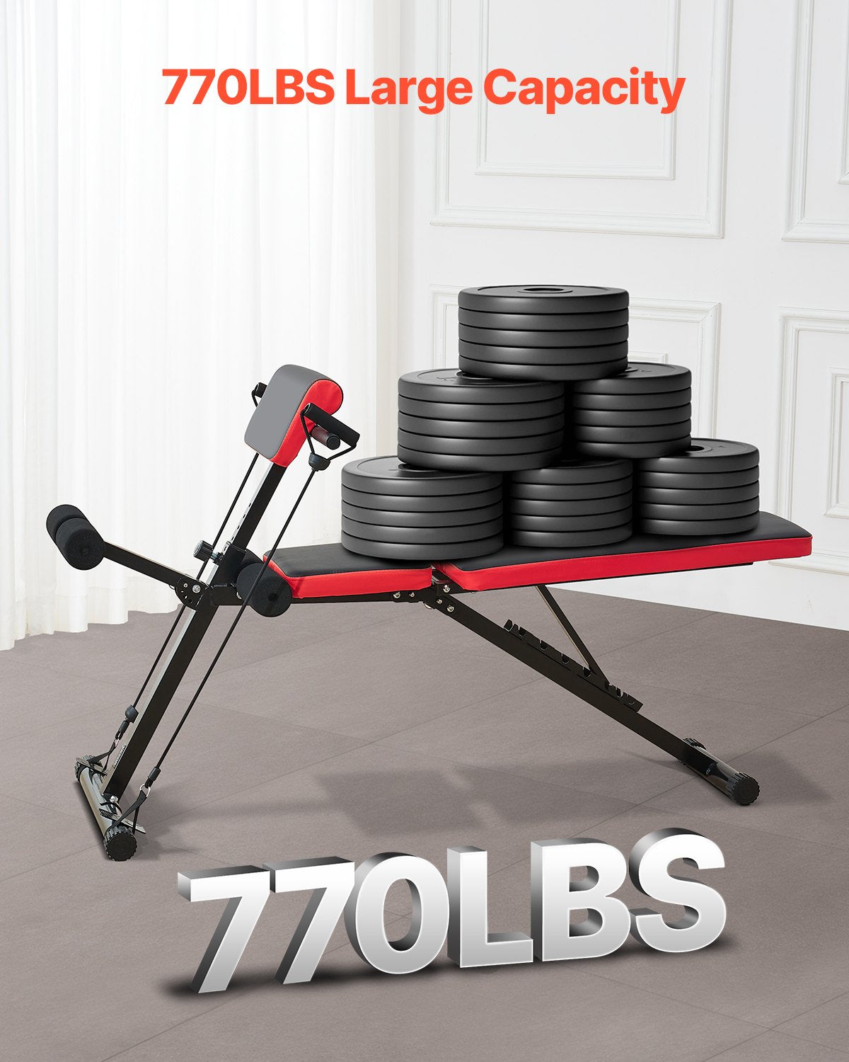 Römischen Stuhl Zurück Extension Hyperextension Bank Einstellbare Faltbare Gym