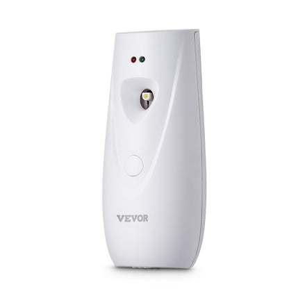 Automatic Air Freshener Spray Dispenser, 4-Pack, Wall Mounted or Free Standing, Battery Operated, Multiple Time Settings for Home, Indoor, Bathrooms, Offices, Hotels, Commercial Places, White