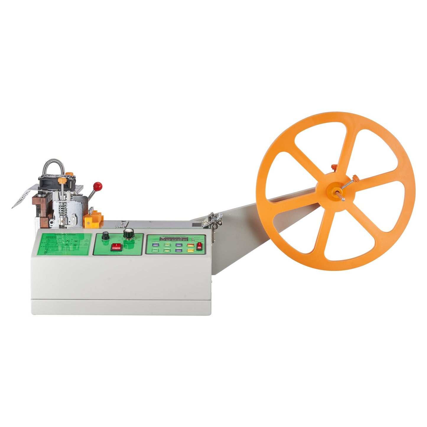 Automatic Webbing Cutting Machine Hot and Cold Ribbon Shoelace Cutter