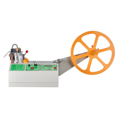 Automatic Webbing Cutting Machine Hot and Cold Ribbon Shoelace Cutter