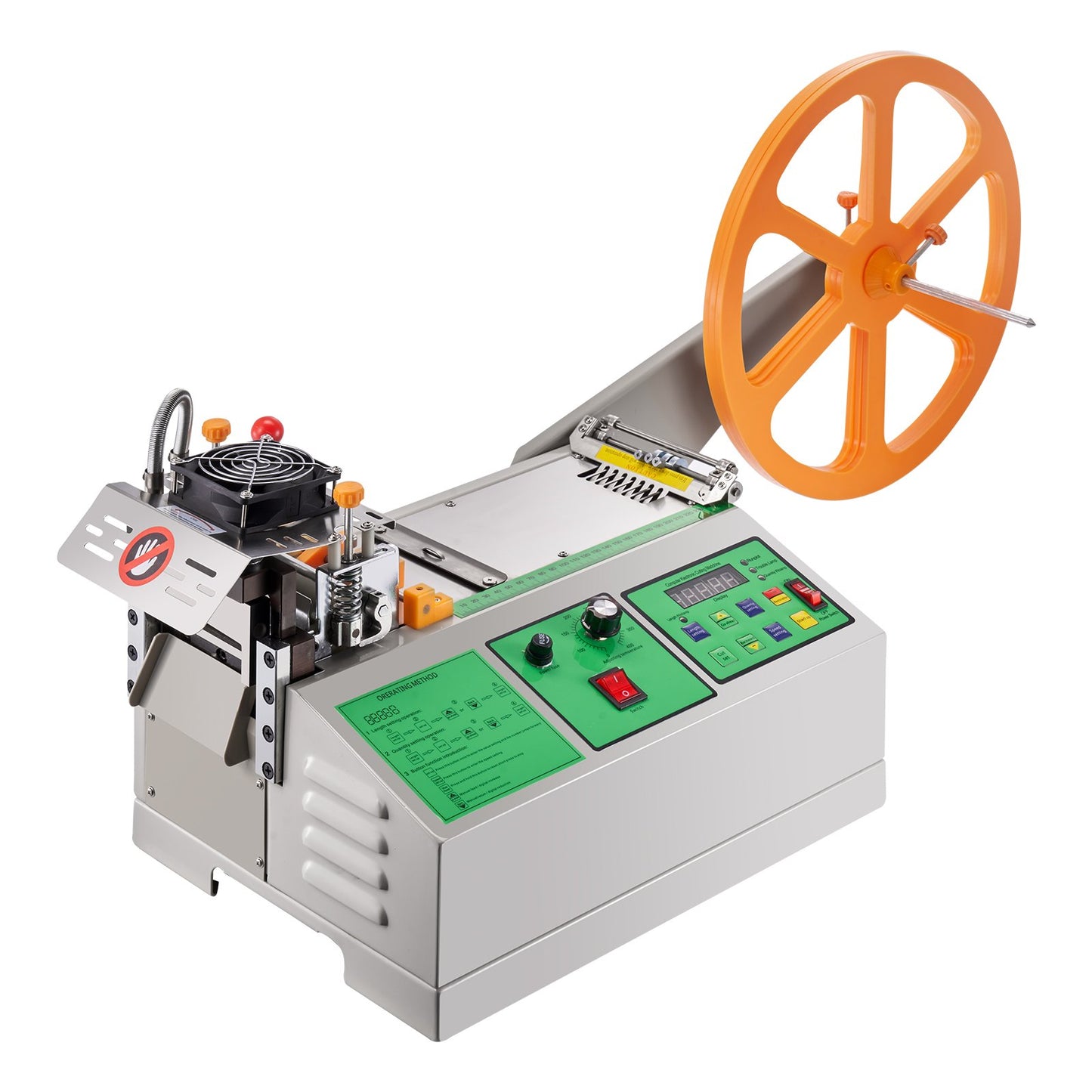 Automatic Webbing Cutting Machine Hot and Cold Ribbon Shoelace Cutter