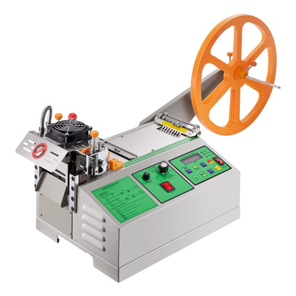 Automatic Webbing Cutting Machine Hot and Cold Ribbon Shoelace Cutter