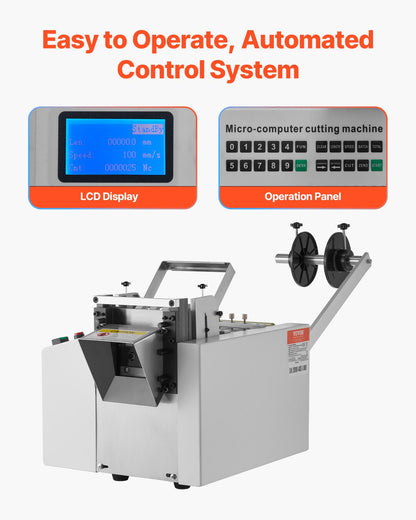 Automatic Heat Shrink Tube Cutter High Speed Cable Tube Cutter Cutting Machine