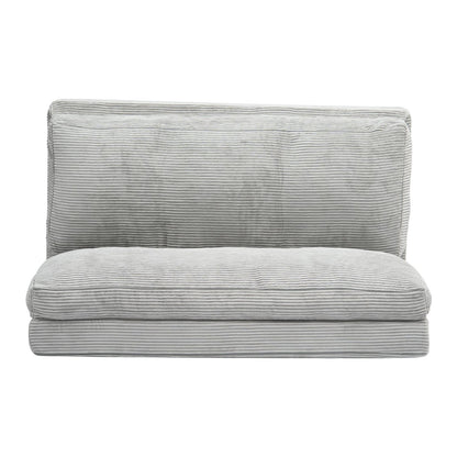 Klappsofa Bett Klappsofa Bett mit waschbarem Bezug dunkelgrau (full)