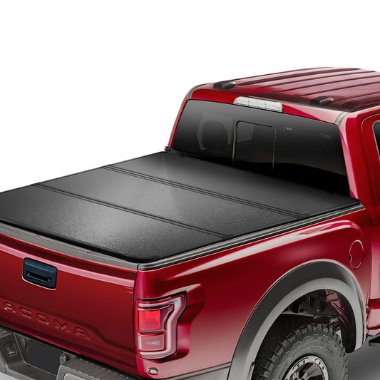 Tri-Fold Tonneau Cover Truck Bed Cover för 2016-2023 Toyota Tacoma Light