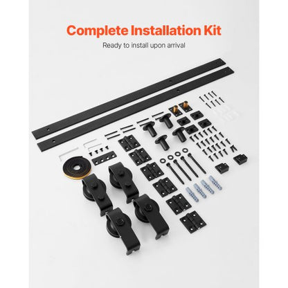 Faltschiebetür-Schienensatz 52" für vier 12"-Türen | EU