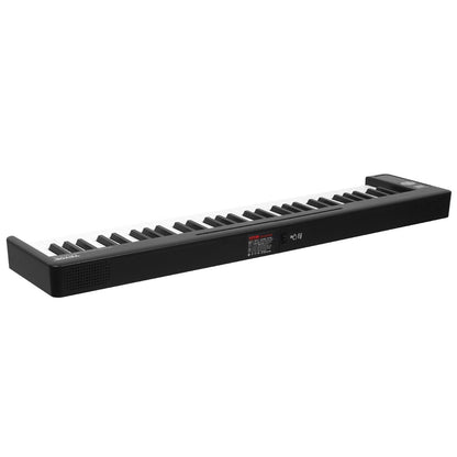 61 Key Folding Keyboard Piano Portable Foldable Piano Bluetooth MIDI Black