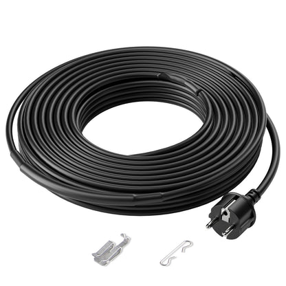 Self-regulating pipe heating cable 4m 16W/m heating tape for pipe roof