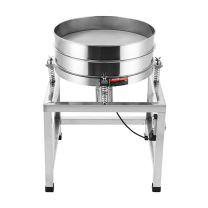 Electric Vibrating Sieve Machine with 40+100 Mesh Automatic Sieve Shaker