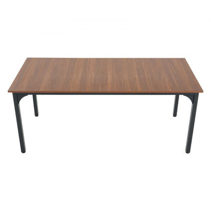 71 inch rectangular wooden dining table, kitchen table for 6-8 people (table only) | EU