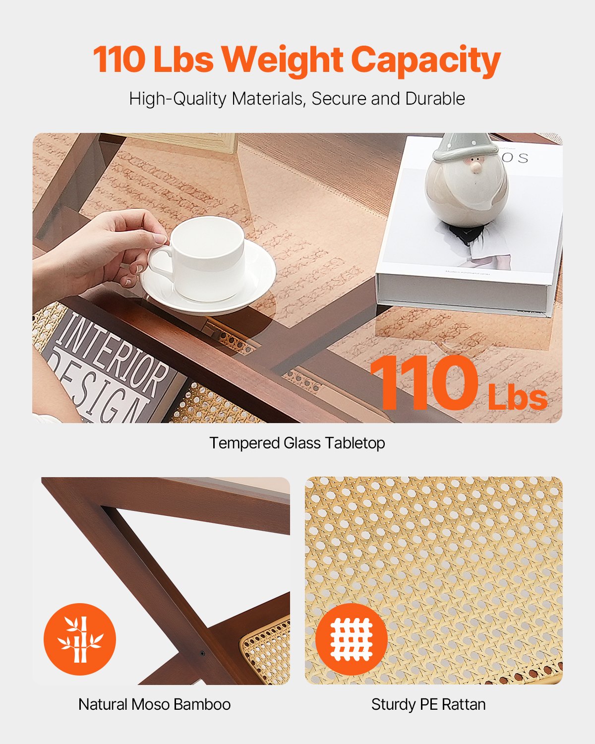 Soffbord i rotting Z-format soffbord i rotting 1-vånings för vardagsrum