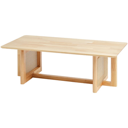 Rotting Soffbord Rektangel Rotting Soffbord 1-vånings för vardagsrum