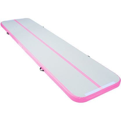 13FT Air Track Uppblåsbar träning Tumbling Gymnastik Gymmatta med pump