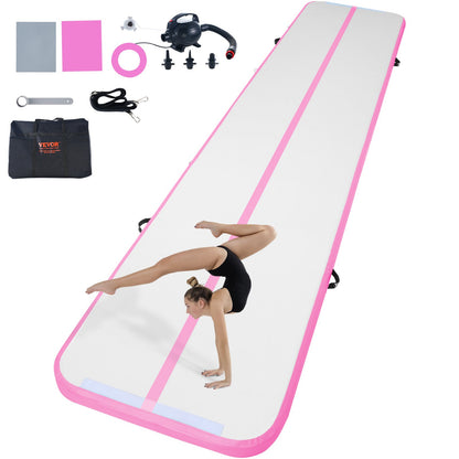 16FT Air Track Aufblasbare Training Tumbling Gymnastik Gym Matte mit Pumpe