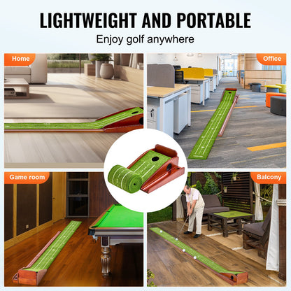 Golf-Putting-Matte, Indoor-Golf-Putting-Green, Golf-Trainingshilfe