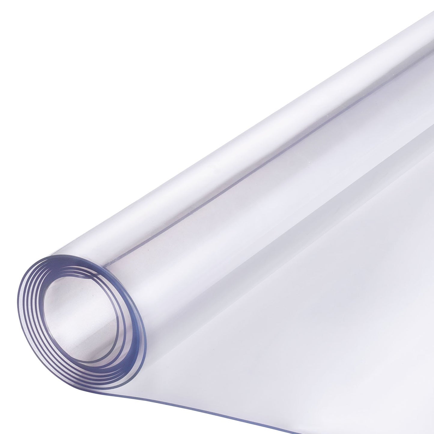 PVC-Tischdecke 24x96 Zoll durchsichtige Schreibtischdecke aus Kunststoff 1,5 mm dick