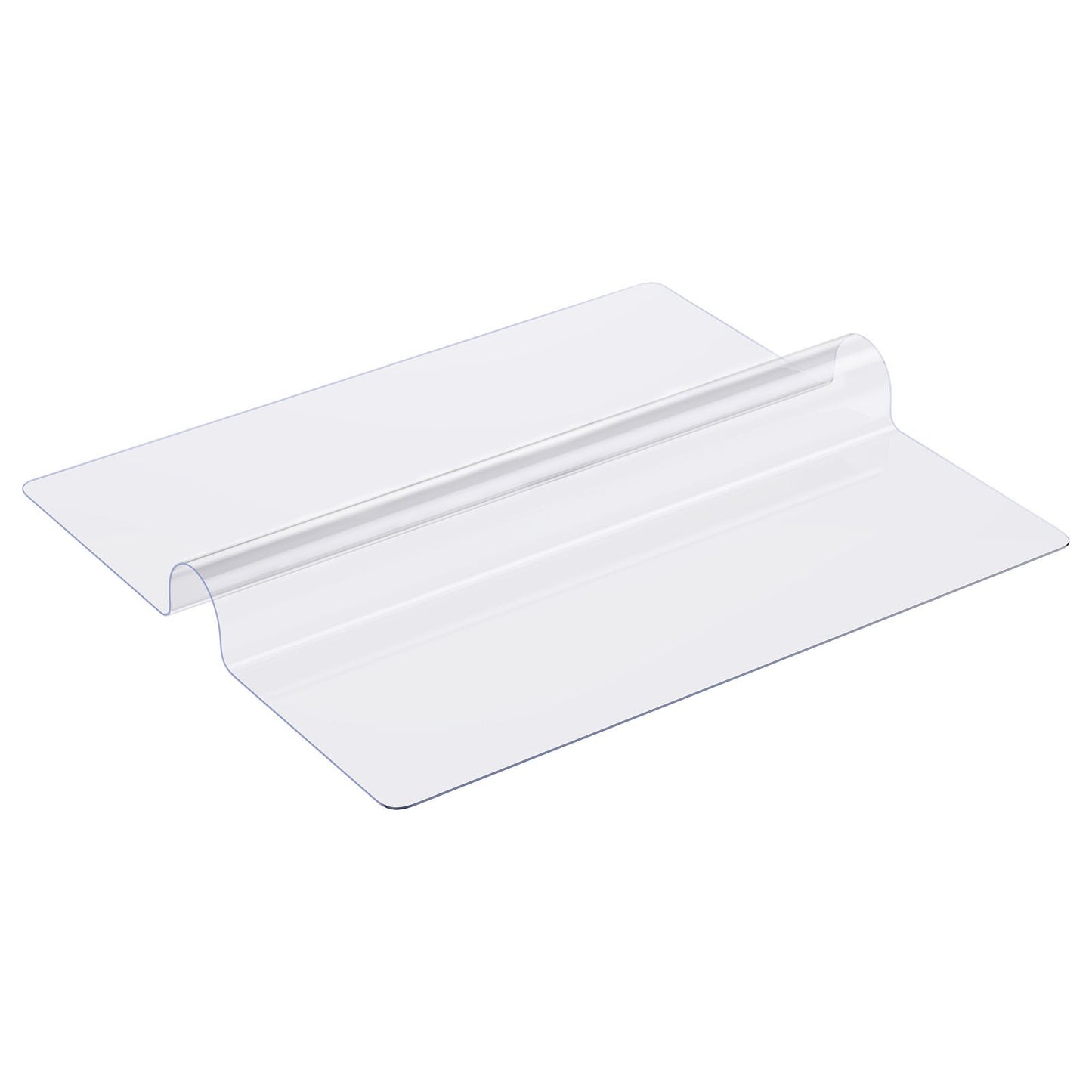 PVC bordsskydd 54x54 tum klar plast skrivbordsskydd 2,0 mm tjock