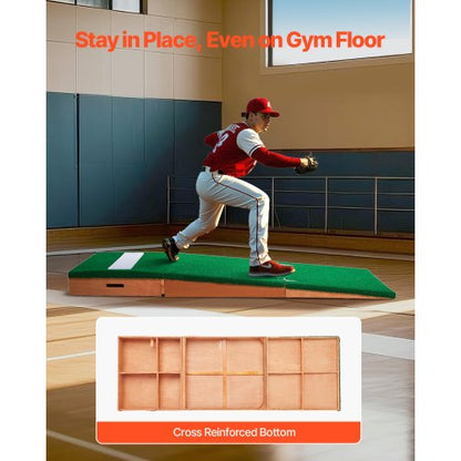 85 in Pitching Mound Portable Pitcher Mound Baseball Softball Practice | EU
