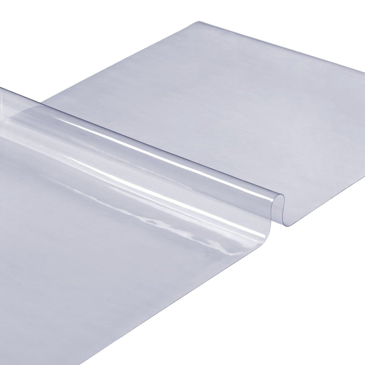 Clear Table Protector, 36" x 72" Table Cover, 1.5mm Thick PVC Plastic Cloth, Waterproof Desk Protector for Desk, Coffee Table, Dining Table