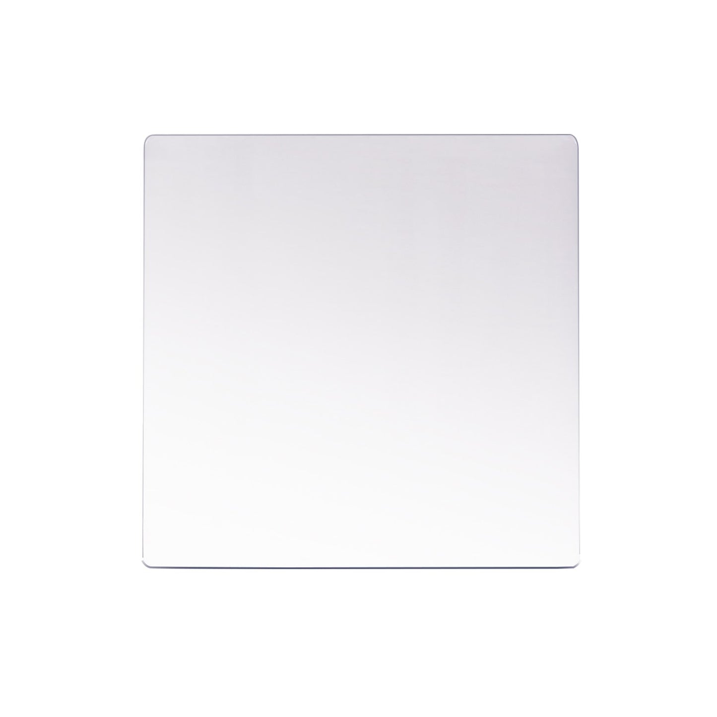 Clear Bordsskydd, 12" x12"/305 x 305 mm Bordsöverdrag, 1,5 mm tjock PVC-plastduk, vattentät skrivbordsskydd för Skrivbord, Soffbord, Matsalsbord