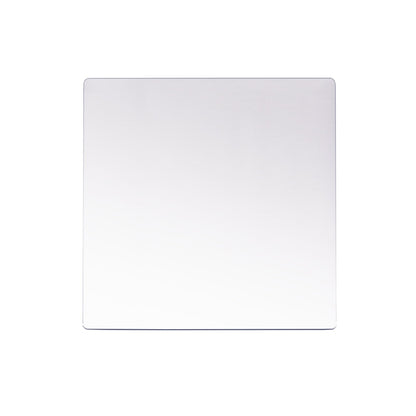 Clear Bordsskydd, 12" x12"/305 x 305 mm Bordsöverdrag, 1,5 mm tjock PVC-plastduk, vattentät skrivbordsskydd för Skrivbord, Soffbord, Matsalsbord