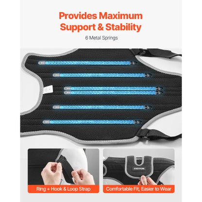 Back Support for Dogs Adjustable Back Support Harness for Dogs for Pain Relief in IVDD | EU