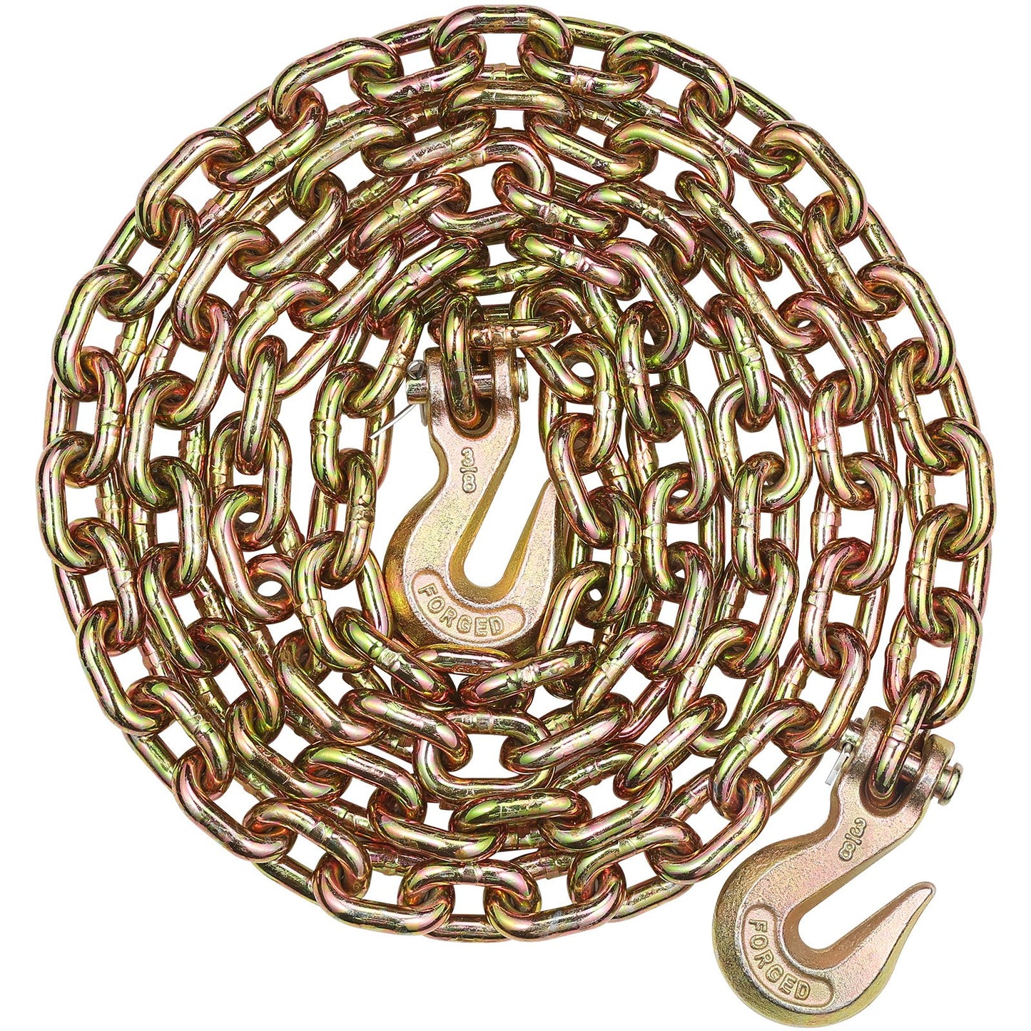 Binderkette G80 Zurrkette mit zwei Haken, 3/8" x 10,3', 7100 lbs