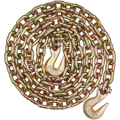 Binderkette G80 Zurrkette mit zwei Haken, 3/8" x 10,3', 7100 lbs