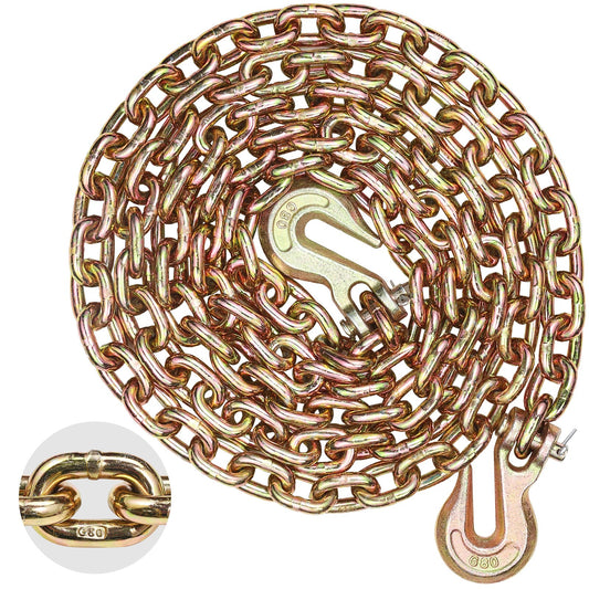 Binderkette G80 Zurrkette mit zwei Haken, 5/16" x 10,3', 4900 lbs