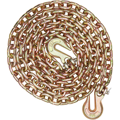 Binder Chain G80 Tie Down Dragkedja med två krokar 5/16" x 10,3' 4900 lbs