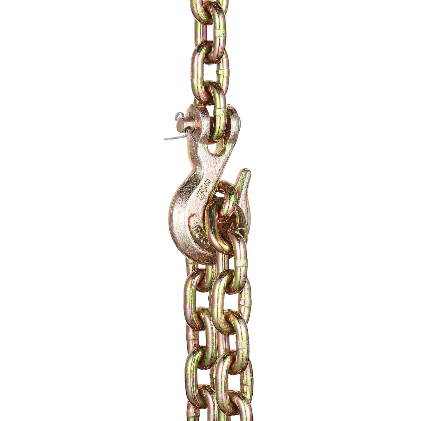 Binder Chain G80 Tie Down Dragkedja med två krokar 5/16" x 10,3' 4900 lbs