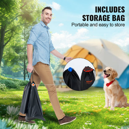 Dog Agility Hurdle Cone Set 6 ST Kit-12 x Cones 6 x Agility Poles with Bag