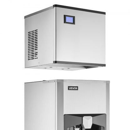 500 lbs/day commercial ice machine 180 lbs storage bin Automatic ice dispensing | EU