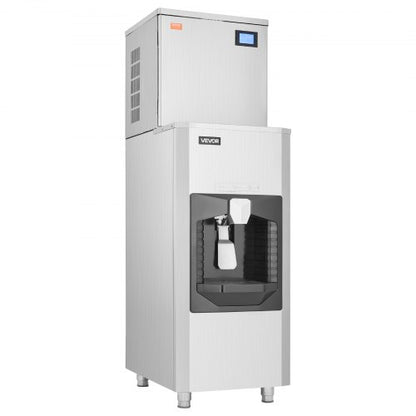 550 lbs/day commercial ice machine 180 lbs storage bin Automatic ice dispenser | EU