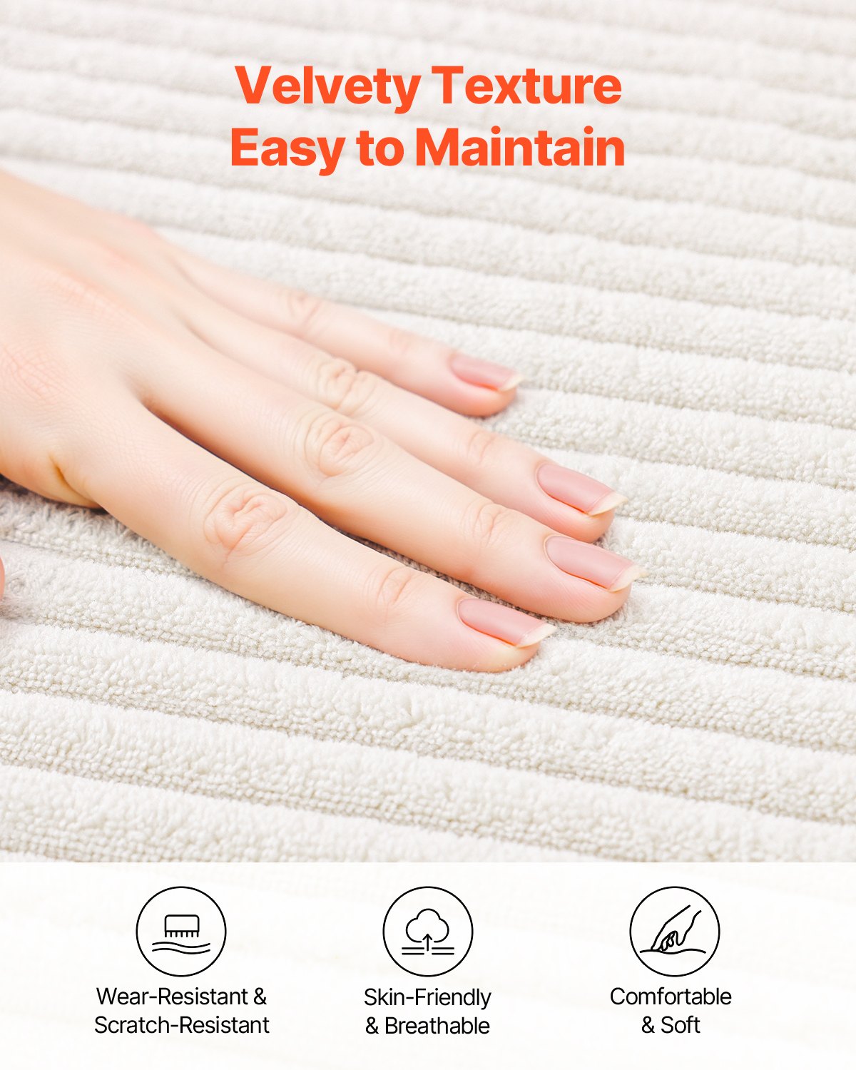 Modular Sectional Sofa, U Shaped Modular Sofa with Chaise, Cloud Sectional Couch with High Rebound Sponge and Density, Upholstered Corduroy Couch with Cushion for Living Room, Bedroom, Beige