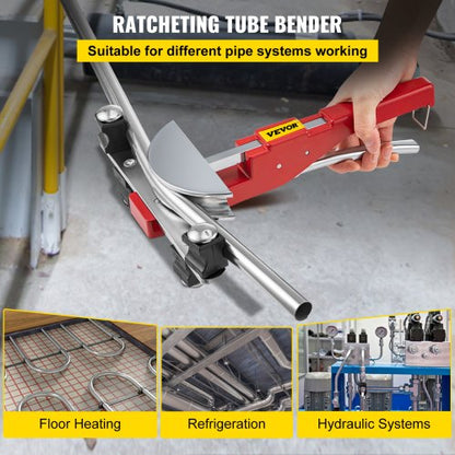 copper pipe bender HVAC Cold Barrier Pipe Bender 1/4" to 7/8 | EU