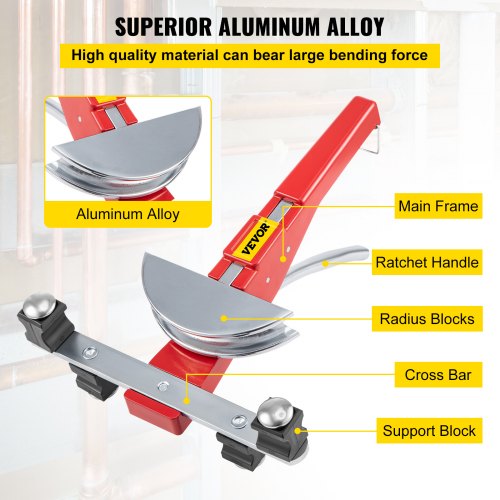 copper pipe bender HVAC Cold Barrier Pipe Bender 1/4" to 7/8 | EU