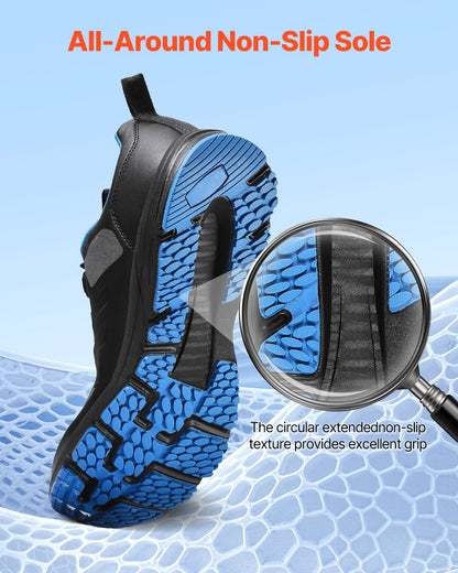 Cross Training Shoes, W Width Sneakers US Size 11, Wide Toe Box Shoes with Arch Support & Adjustable Lace-up, Training Shoes for Running, Gymnastics, Dog Walking, and Weightlifting (Black)