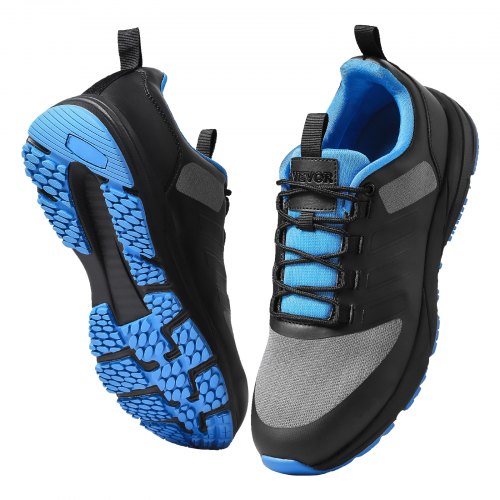 Cross Training Shoes, W Width Sneakers US Size 8, Wide Toe Box Shoes with Arch Support & Adjustable Lace-up, Training Shoes for Running, Gymnastics, Dog Walking, and Weightlifting (Black)