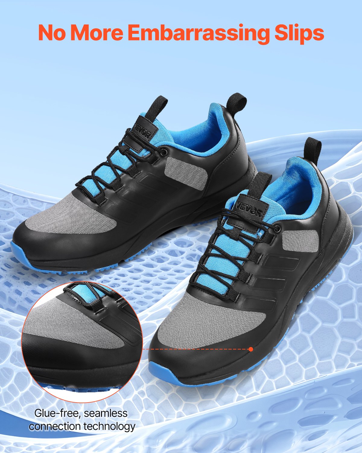 Cross Training Shoes, M Width Sneakers US Size 9, Wide Toe Box Shoes with Arch Support & Adjustable Lace-up, Training Shoes for Running, Gymnastics, Dog Walking, and Weightlifting (Black)