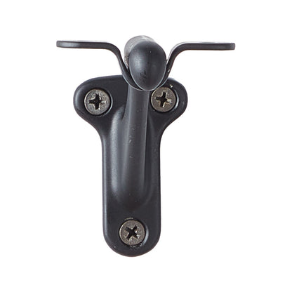 Handrail Hardware Bracket, 6 Packs Heavy Duty Hand Rail Brackets, Flexible Angle Adjustment & Easy Install, Stair Railing Hardware for Stairways Handrail, Staircase,Matte Black