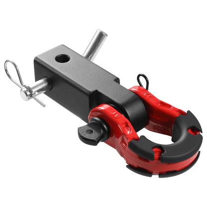 2" Anhänger Schäkel Anhängerkupplung Empfänger D-Ring Bergung für LKW Jeep 65900 lbs