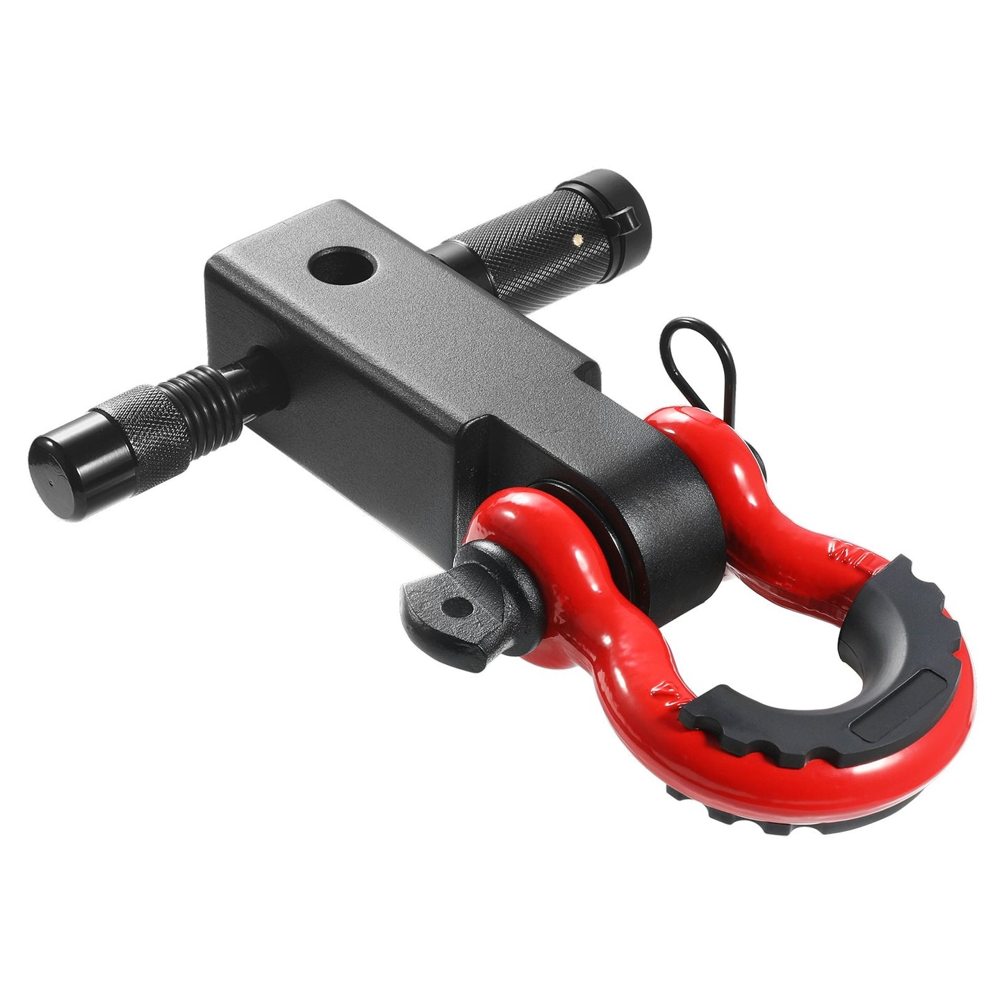 2" Anhänger Schäkel Anhängerkupplung Empfänger D-Ring Bergung für LKW Jeep 66000 lbs