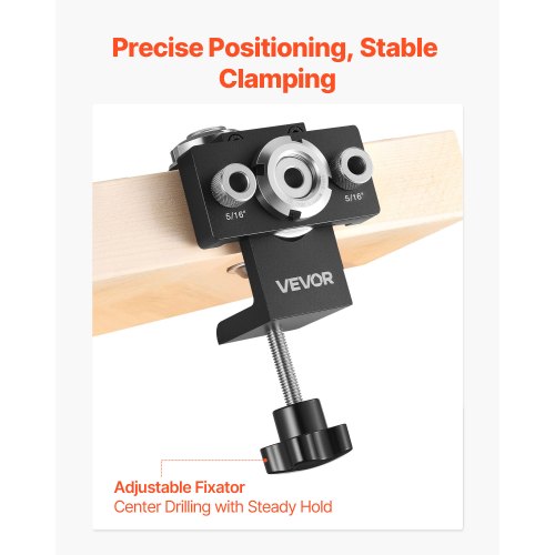 Dowel Jig Set Self-Centering Dowel Drill Jig 3 Drill Woodworking