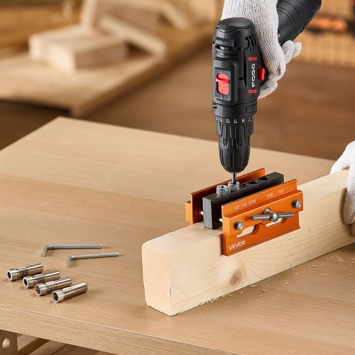 Dübellehren-Set Selbstzentrierendes Dübelbohrlehren-Set für gerade Löcher