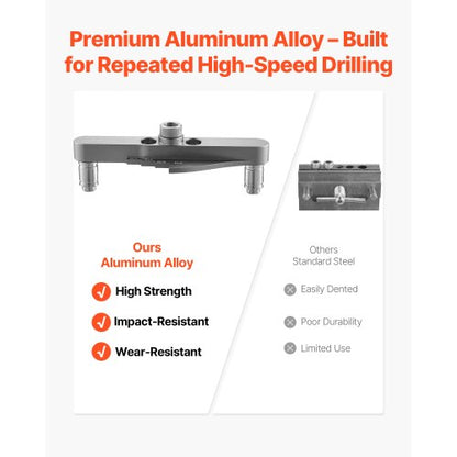 Doweling Jig Set Self-Centering Doweling Drill Jig with Drill Woodworking