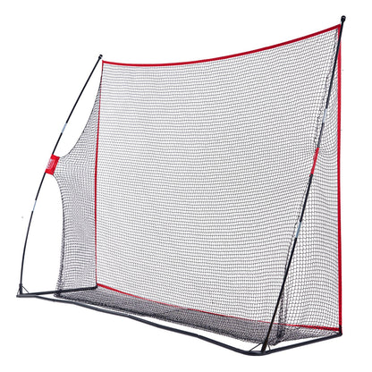 Golf Training Net, Huge 10.8 x 7 Feet Golf Net, Personal Driving Range for Indoor Outdoor Use, Portable Home Golf Aid Net with Solid Fiberglass Frame and Carrying Bag, Gift for Men, Golf Lovers