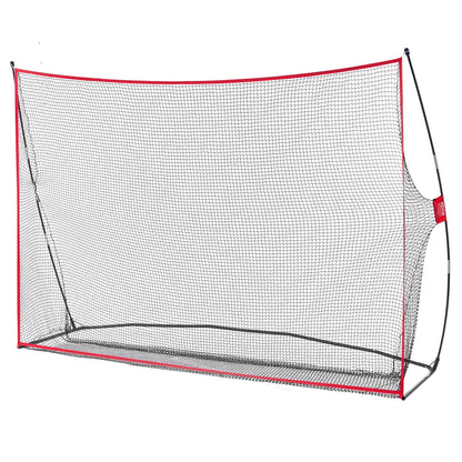 Golf Training Net, Huge 10.8 x 7 Feet Golf Net, Personal Driving Range for Indoor Outdoor Use, Portable Home Golf Aid Net with Solid Fiberglass Frame and Carrying Bag, Gift for Men, Golf Lovers
