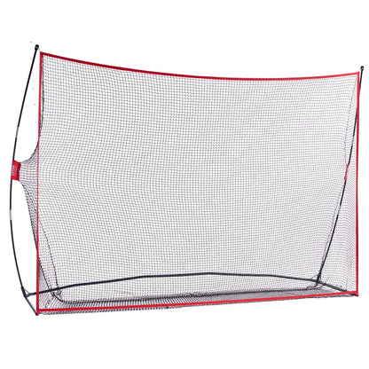 Golf Training Net, Huge 10.8 x 7 Feet Golf Net, Personal Driving Range for Indoor Outdoor Use, Portable Home Golf Aid Net with Solid Fiberglass Frame and Carrying Bag, Gift for Men, Golf Lovers